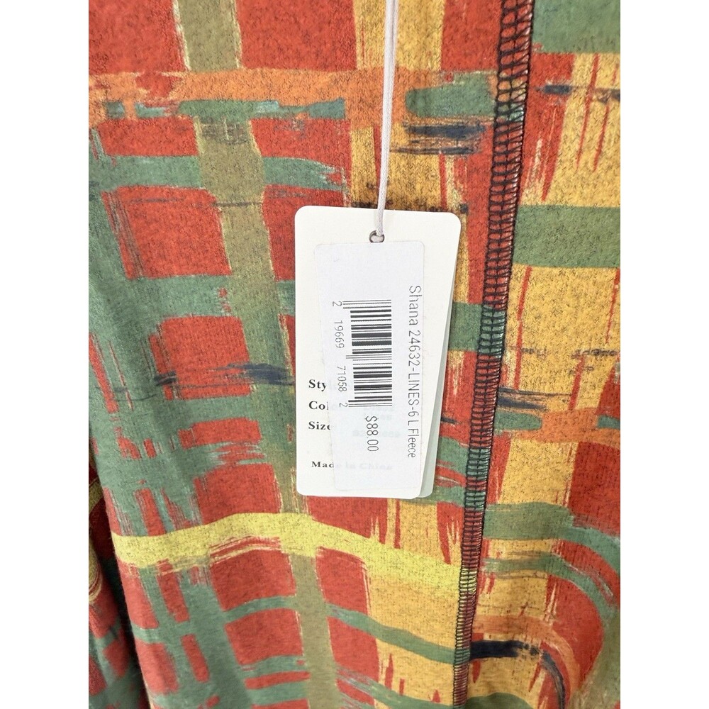 NWT Shana Womens Large Tunic Top Multicolor - Picture 9 of 13